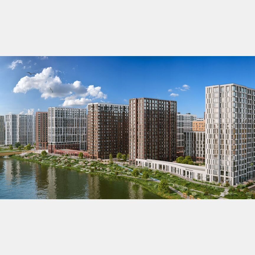 2-к. квартира, 38,4 м², 10/13 эт.