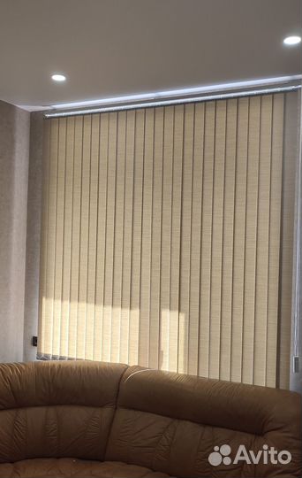 Жалюзи вертикальные тканевые (цвет на выбор)