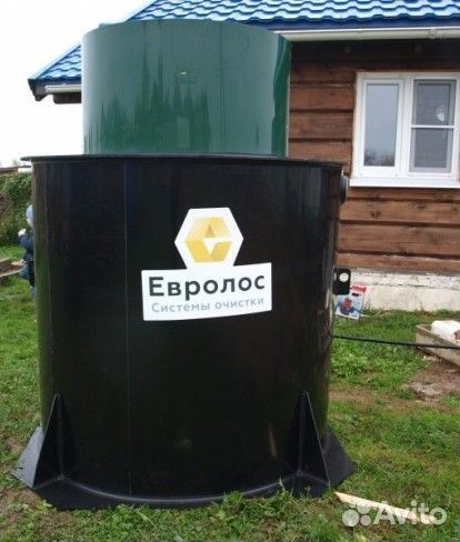 Септик Евролос Био 4.Установка, монтаж под ключ