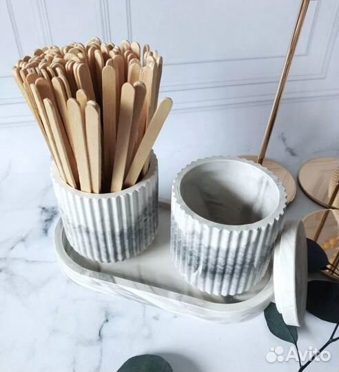 Набор из гипса декоративный