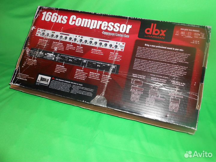 Компрессор-лимитер DBX 166XS (166XL)
