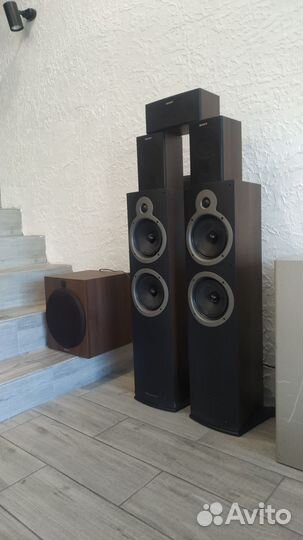 Акустика 5.1 wharfedale, Англия sony сабвуфер