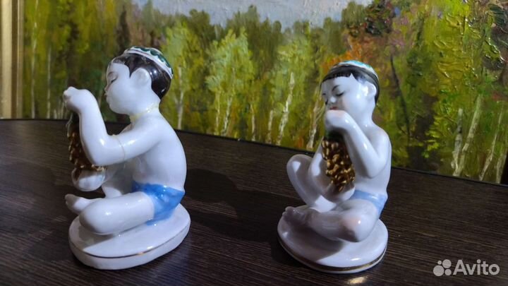Фарфоровые статуэтки лфз 
