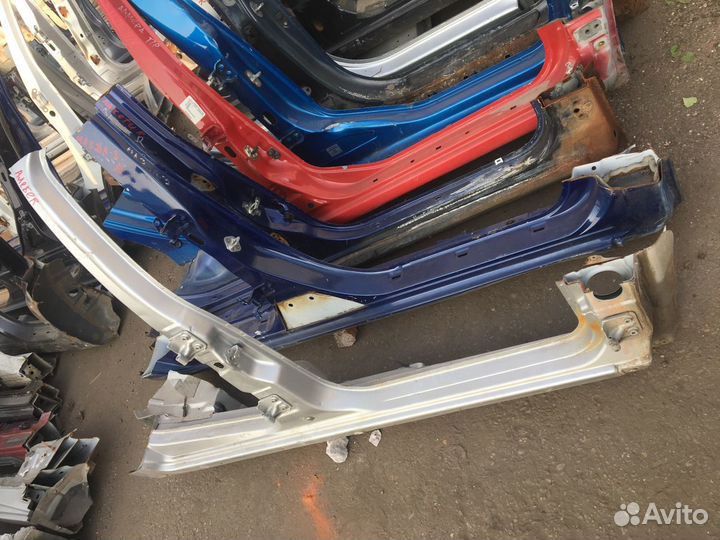 Порог правый Fiat Albea полный отрез