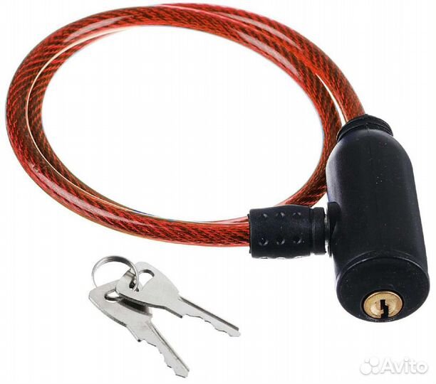 Замок и фонарик для велосипеда