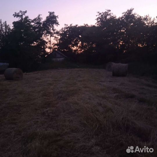 Пресуем сено, салома