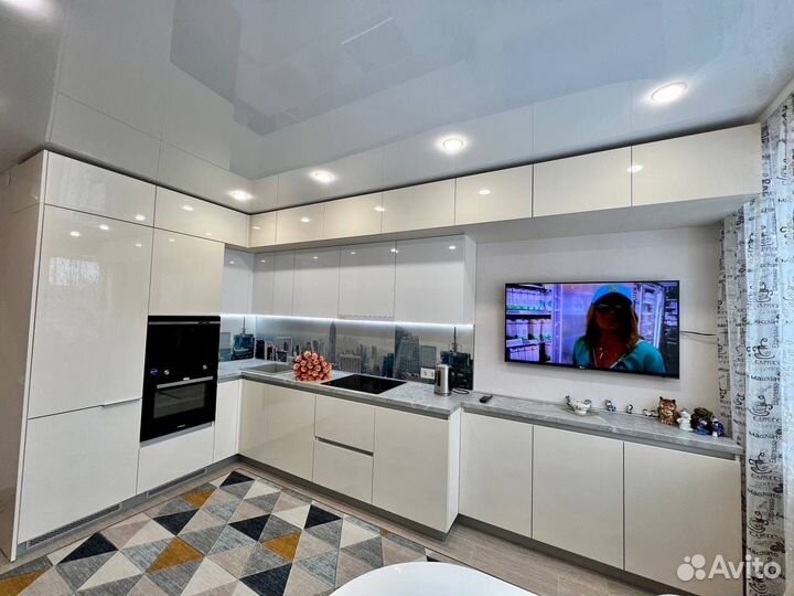 Прямая кухня на заказ. Фабрика в Челябинске