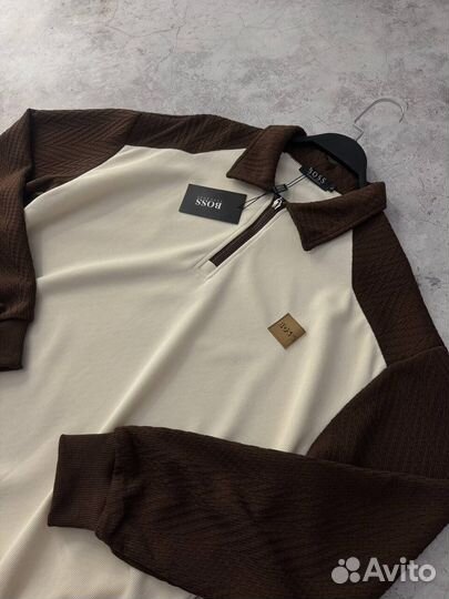 Джемпер Hugo Boss хлопок мужской