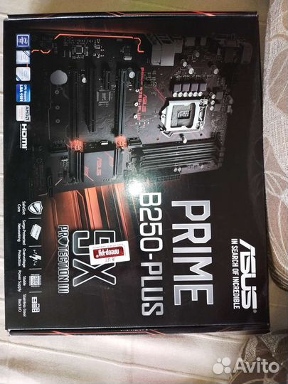 Материнская плата asus prime B250 plus LGA1151