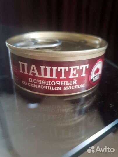 Паштет печёночный со сливочным маслом