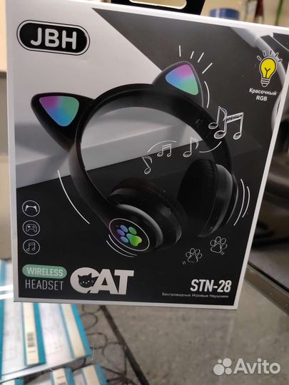 Беспроводные наушники с ушками