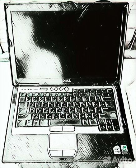 Ноутбук Dell Latitude D620 com-порт