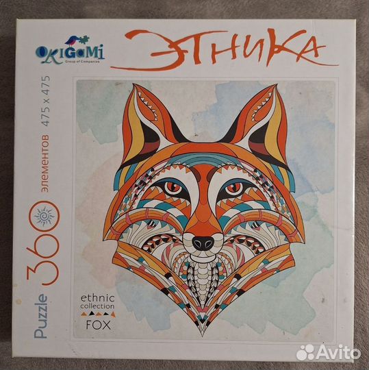 Пазлы собранные с лисой