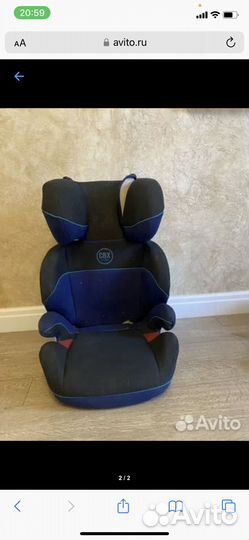 Детское автокресло 15 до 36 кг cybex