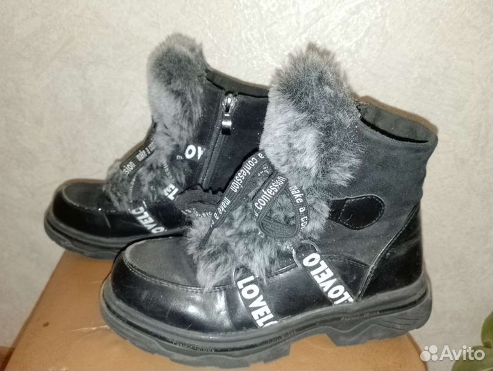 Ботинки зимние 36р