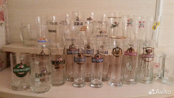 Коллекция пивных кружек