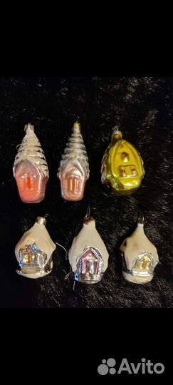 Елочные игрушки СССР