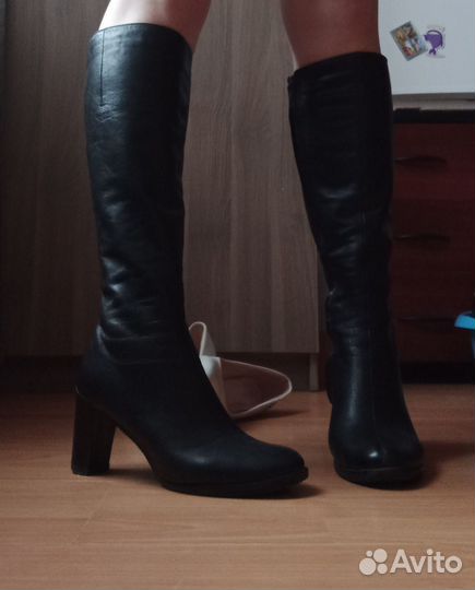 Сапоги осень весна женские 38 бу