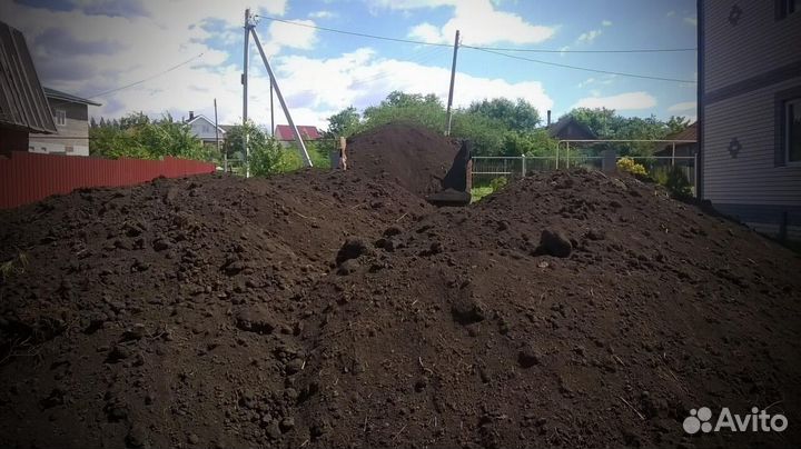 Плодородный грунт, земля, чернозем