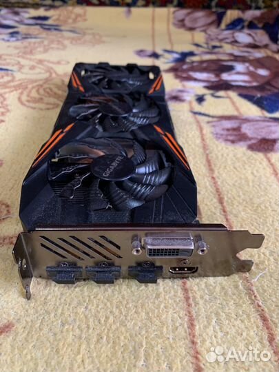 Gigabyte nVidia GeForce GTX 1070 8Gb gddr5X 256bit