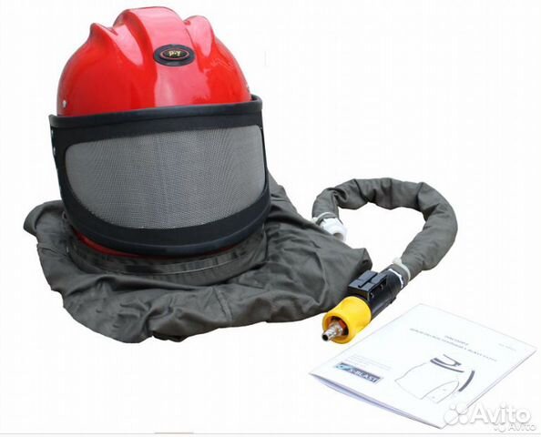 Шлем пескоструйный S-blast с регулятором давления