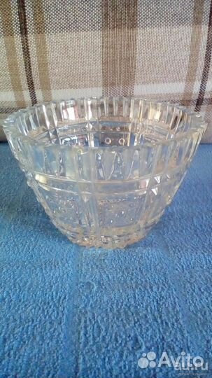 Вазочка хрусталь