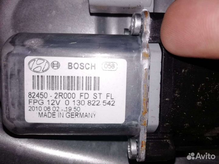 Hyundai i30 FD стеклоподъемник правый