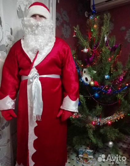 Костюм дед мороза прокат