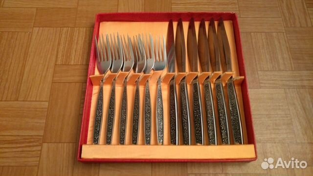 Набор вилок и ножей СССР
