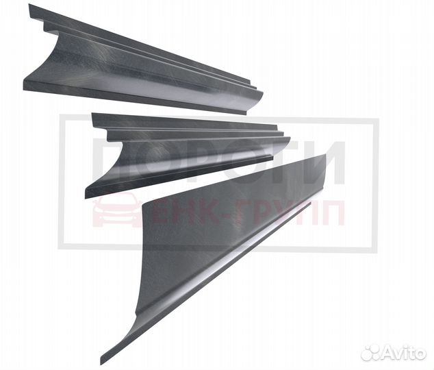 Пороги Mercedes-Benz M-3 (W166) и др