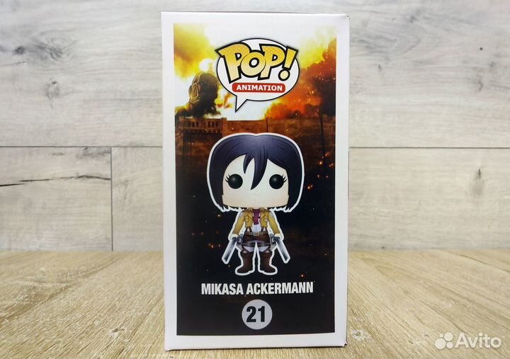 Funko Pop Микаса Аккерман - Mikasa Ackermann №21