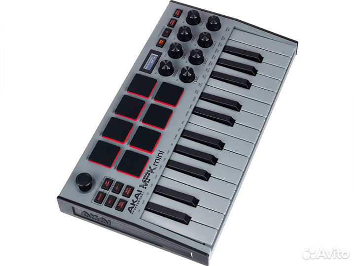 Akai MPK mini 3 (в наличии, новая, серый цвет)