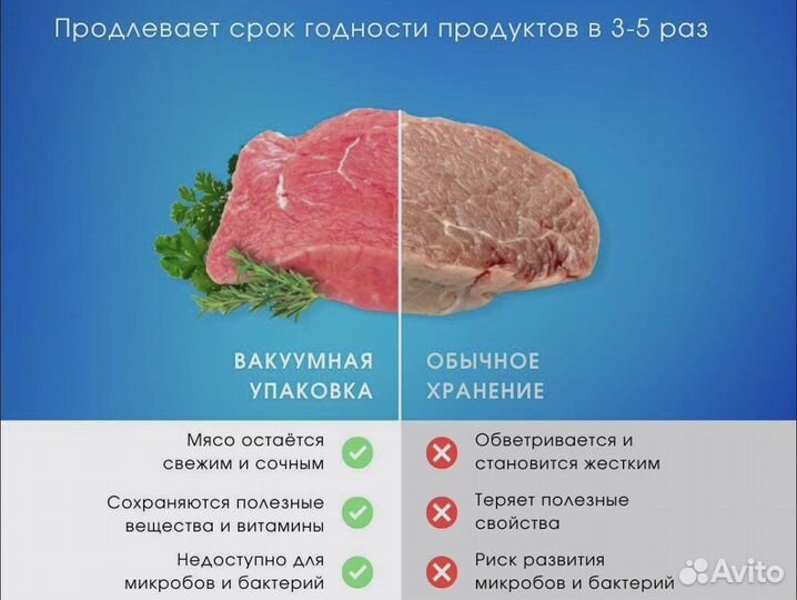 Вакууматор вакуумный упаковщик Vacuum Sealer