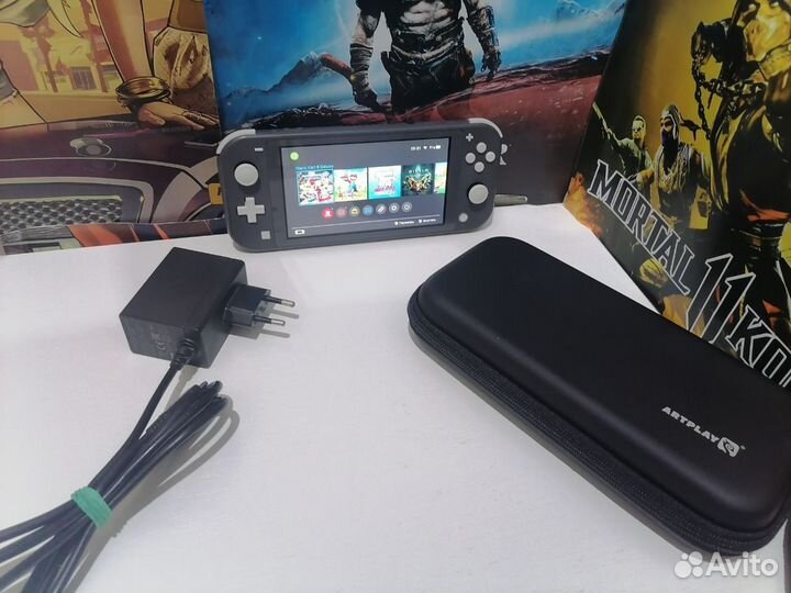 Прошитый Nintendo Switch lite 160Gb/Много Игр