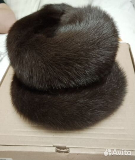 Шапка норковая женская