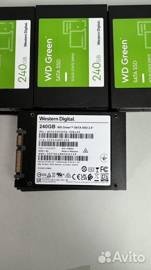 SSD 240Gb Western Digital Green WDS240G3G0A