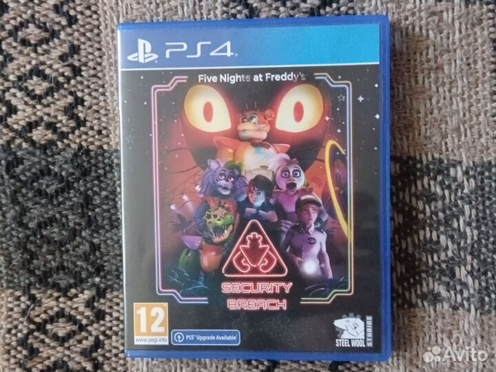 Игра для приставки ps 4 fnaf 9 security breach