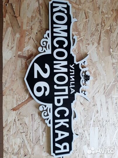 Адресные таблички, трафареты и т.д