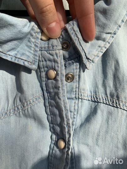 Рубашка без рукавов Bershka