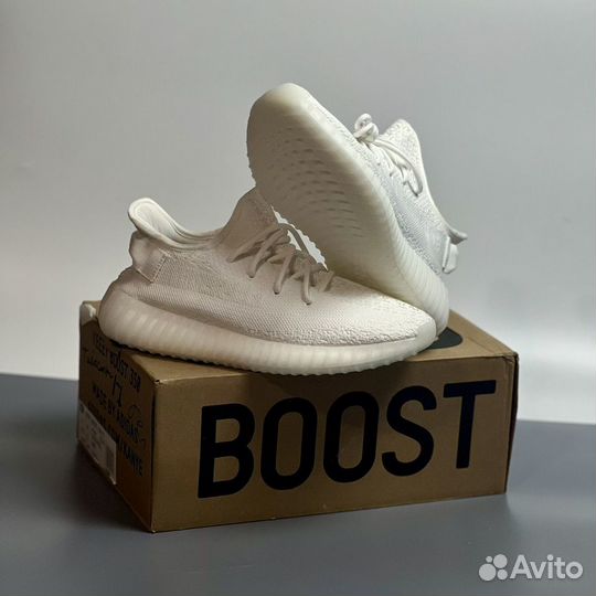 Кроссовки Adidas yeezy boost 350 белые