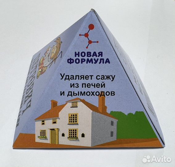 Удаление сажи из печей и дымоходов «Петрович»