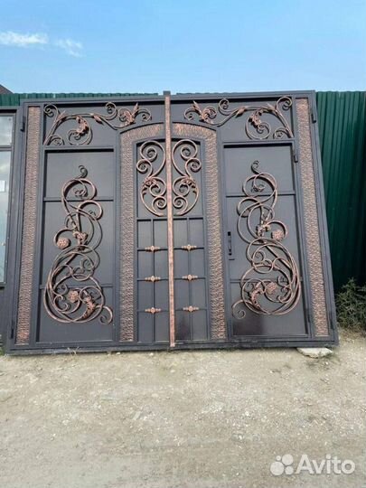 Кованые ворота и калитки