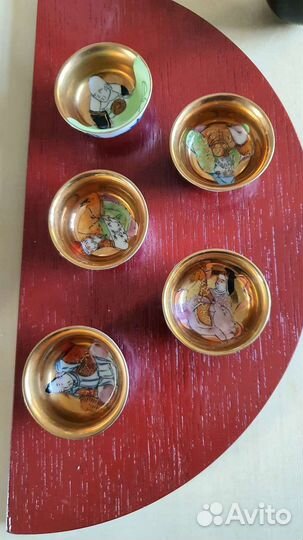 Старинные японские маленькие пиалы