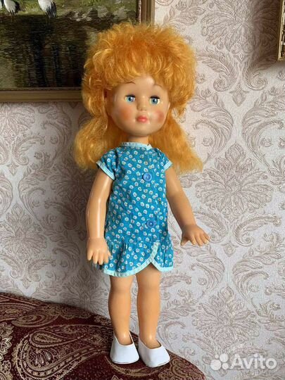 Кукла СССР. Редкая.55 см