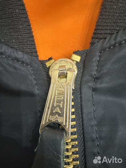 Бомбер alpha industries ma 1 оригинал