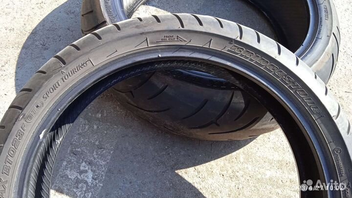 Шины на мотоцикл 190/55/17 + 120/70/17