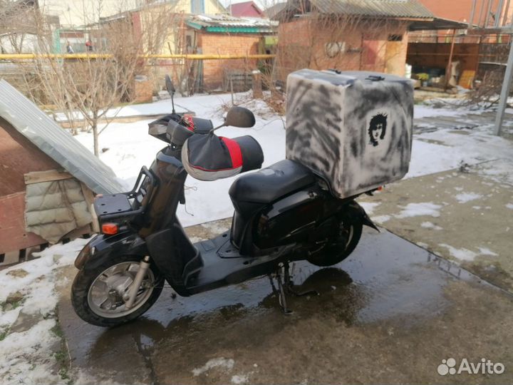 Кофр японский на мопед для доставки