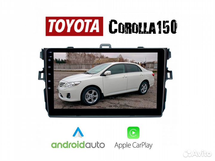 Topway Toyota Corolla 150 LTE CarPlay 2/32gb