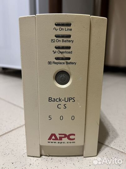 Ибп APC Back -UPS CS 500