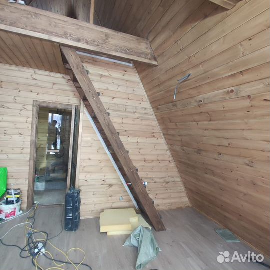 Дом A-frame 6x6 под ключ